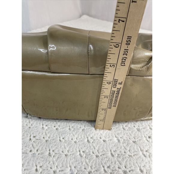 Coach Madison Maggie GOLD Patent Leather Shoulder HOBO Bag K1169-18760 - Picture 16 of 16